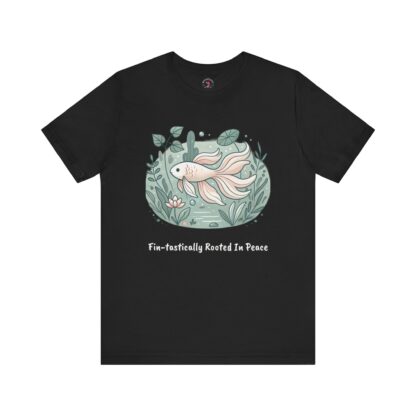 Fin-tastically Rooted in Peace - Unisex Short Sleeve Tee