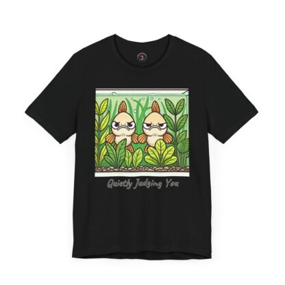 Quietly Judging You - Unisex Short Sleeve Tee - Image 3
