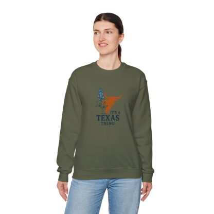 It’s a Texas Thing – Bold Bloom Icon Unisex Sweatshirt - Image 30