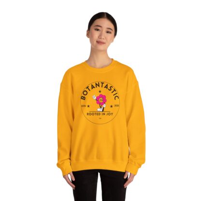 Botantastic Rooted in Joy Crewneck Sweatshirt - Unisex Relaxed Fit - Image 12
