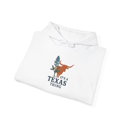 It's a Texas Thing - Bold Bloom Icon Unisex Hoodie - Image 4