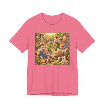 Community Garden - Anime Unisex Tee - Image 11