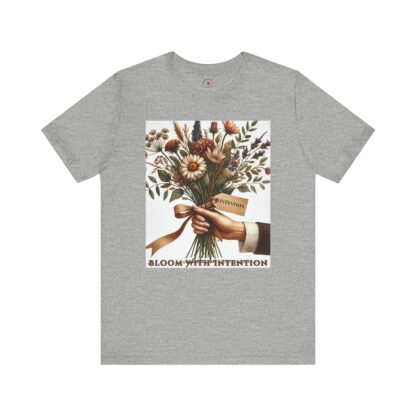 Bloom With Intention - Unisex Short Sleeve Tee - Image 5
