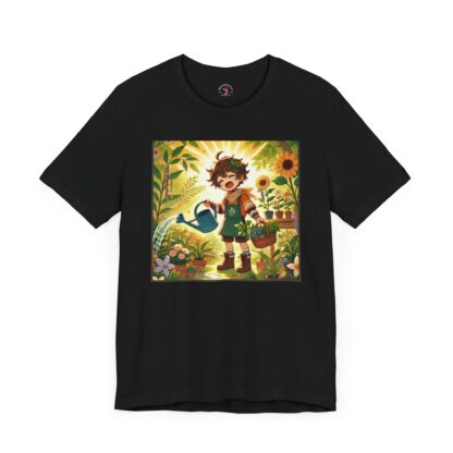 Garden Bliss - Anime Unisex Tee - Image 3