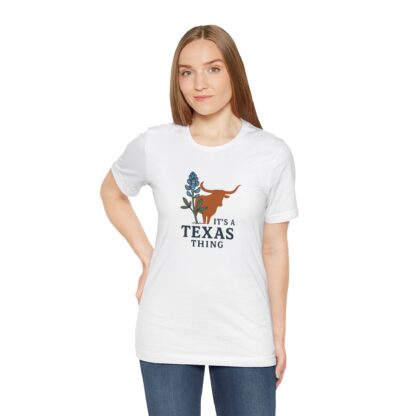 It’s a Texas Thing – Bold Bloom Icon Unisex Tee - Image 5