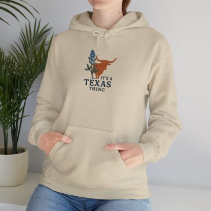 It's a Texas Thing - Bold Bloom Icon Unisex Hoodie - Image 18